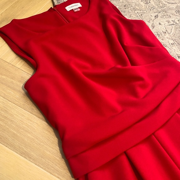 Gorgeous wide legged red jumpsuit - Picture 1 of 4